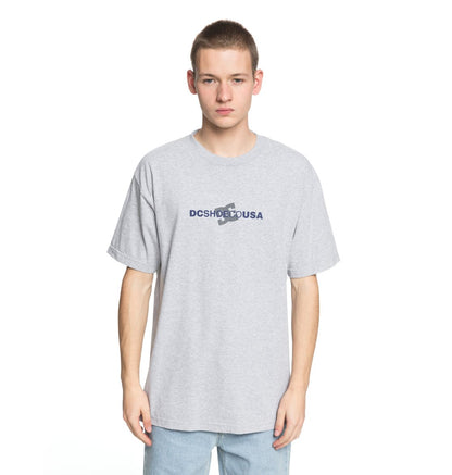 DC Shoes T-Shirt Round Reflect Grau