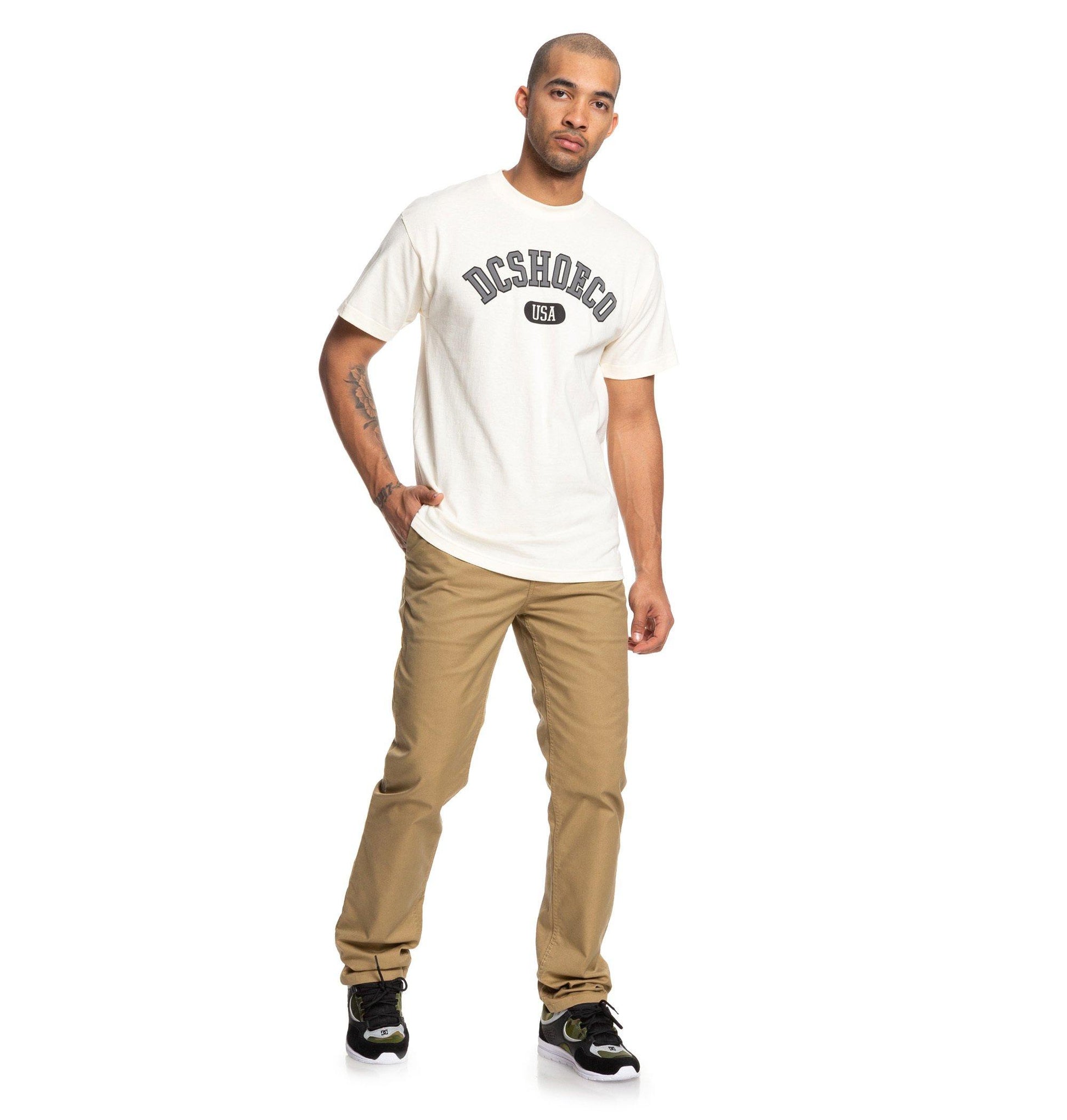 DC Shoes T-Shirt ARCHED TEE Weiß