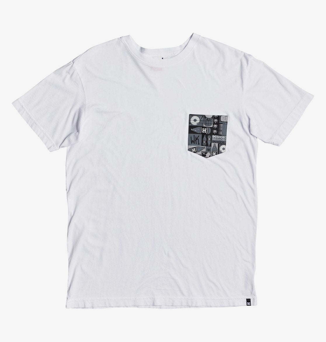 DC T-Shirt Wes Kremer Pocket Weiß