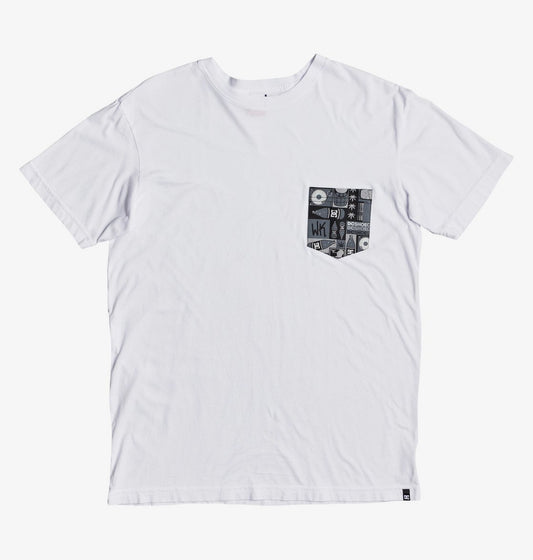 DC T-Shirt Wes Kremer Pocket Weiß