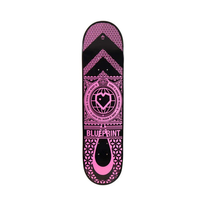Blueprint Home Heart Skateboard Deck