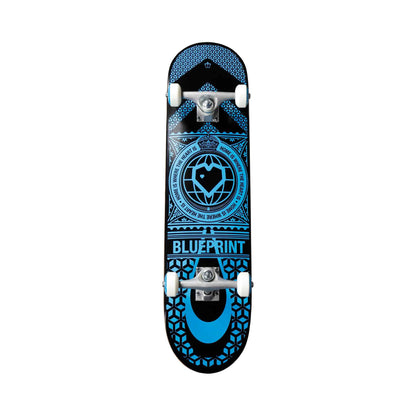 Blueprint Home Heart Skateboard complete board
