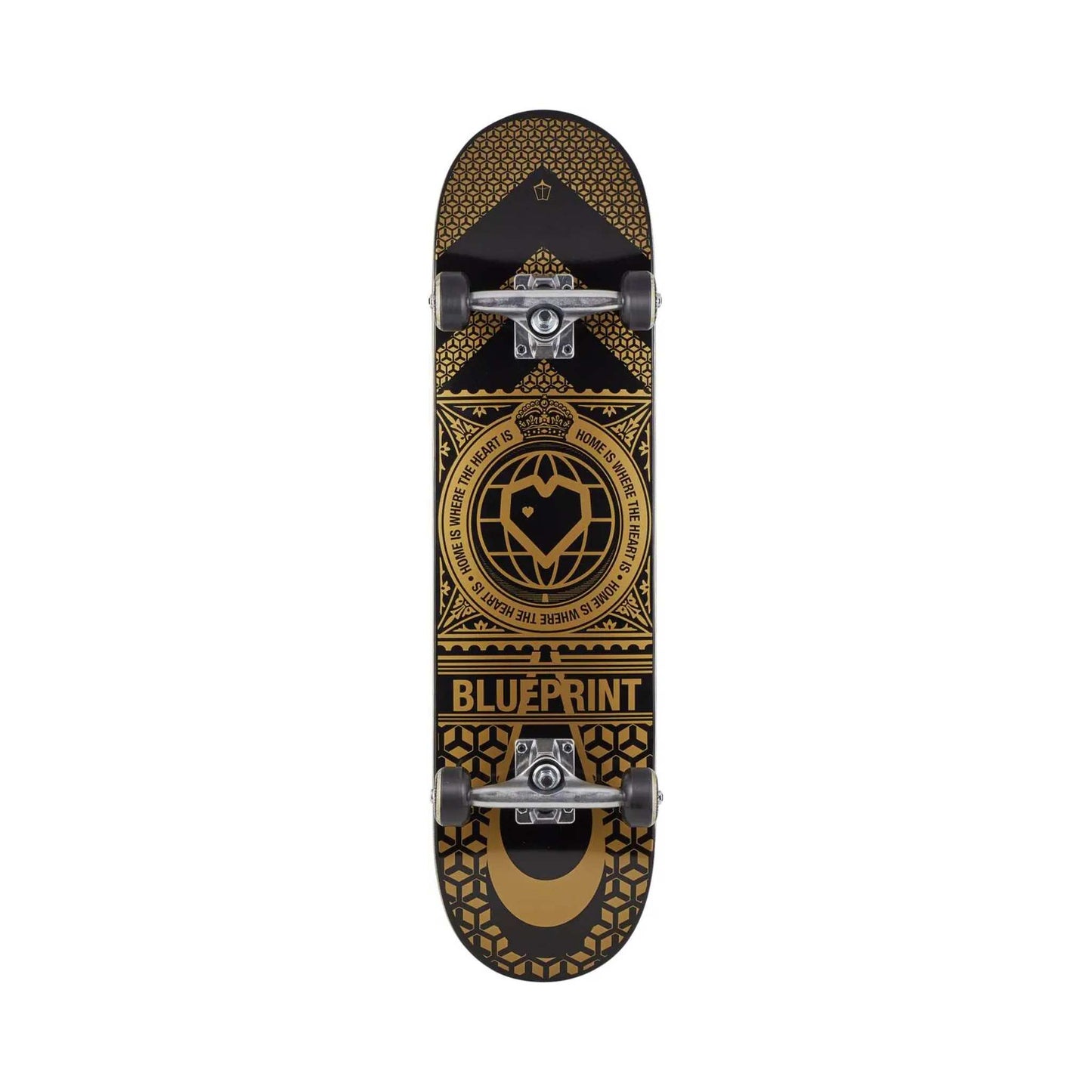 Blueprint Home Heart Skateboard complete board