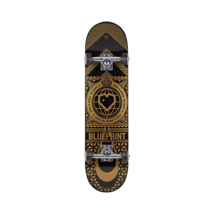 Blueprint Home Heart Skateboard complete board