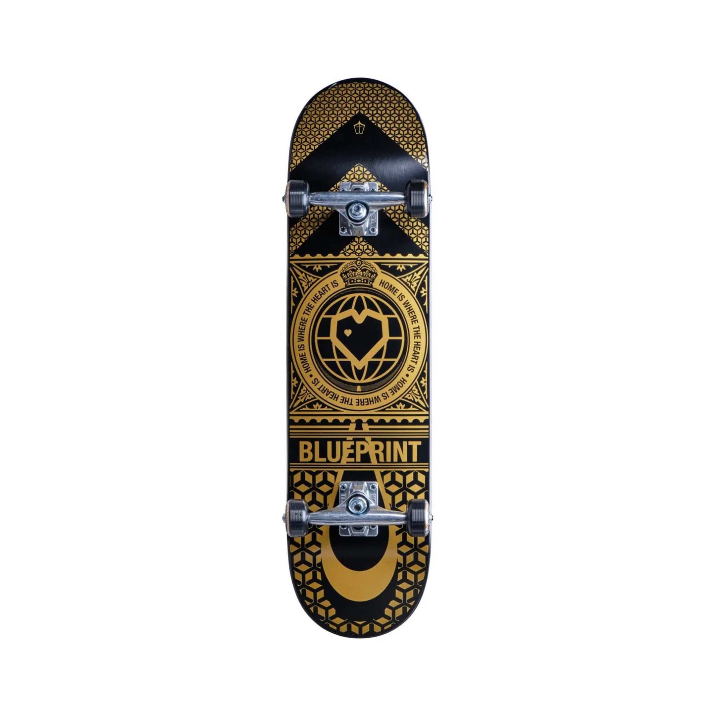 Blueprint Home Heart Skateboard complete board