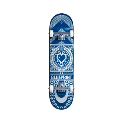 Blueprint Home Heart Skateboard complete board