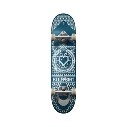 Blueprint Home Heart Skateboard complete board