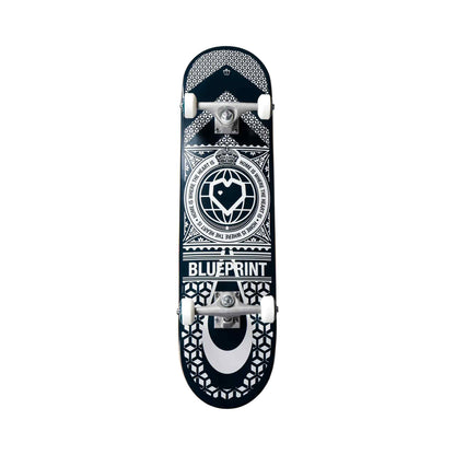 Blueprint Home Heart Skateboard complete board