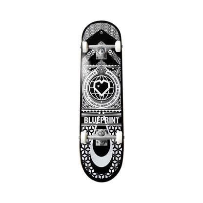 Blueprint Home Heart Skateboard complete board
