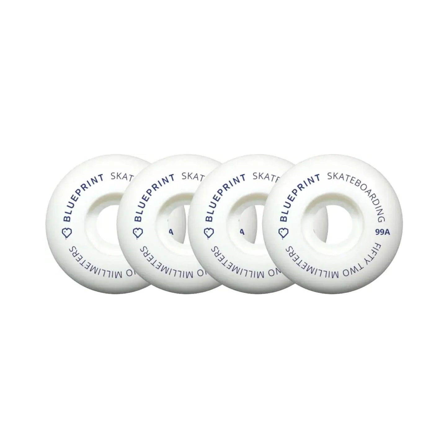 Blueprint Mini Heart 99A Skateboard Wheels 4 pcs.