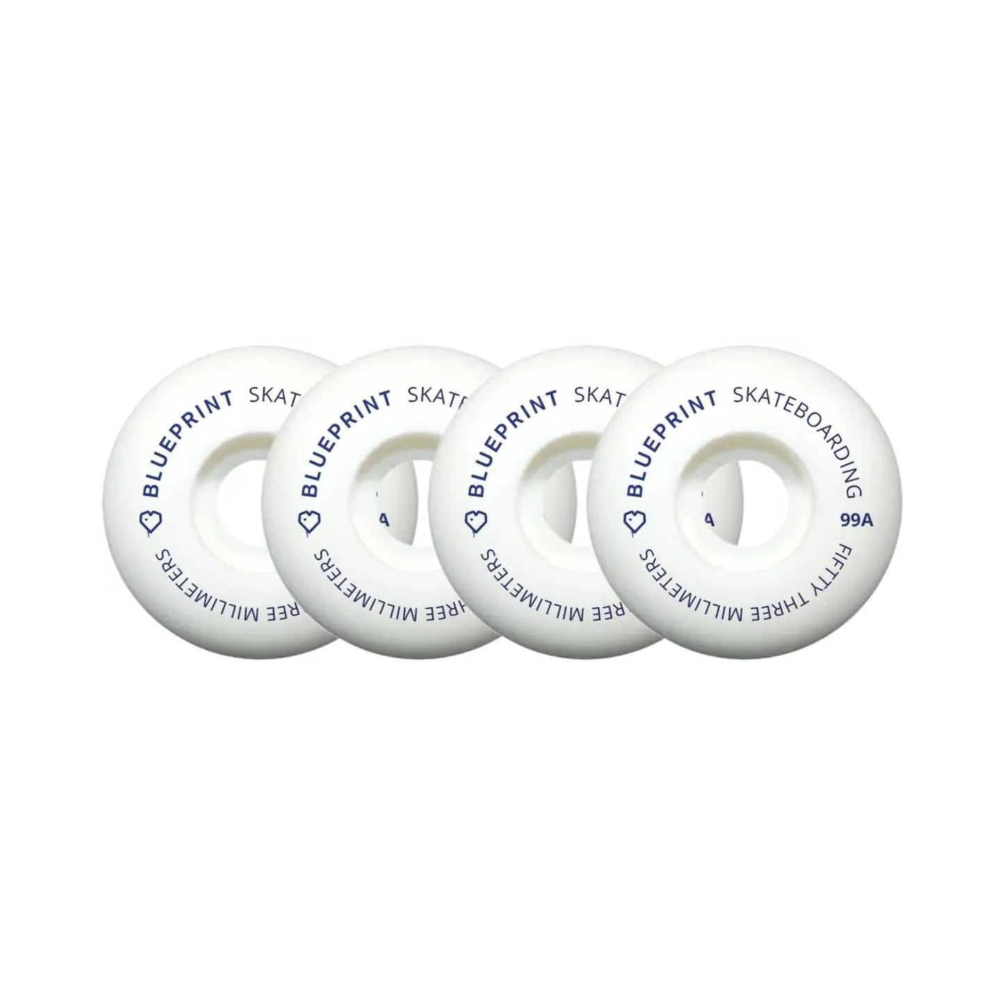 Blueprint Mini Heart 99A Skateboard Wheels 4 pcs.