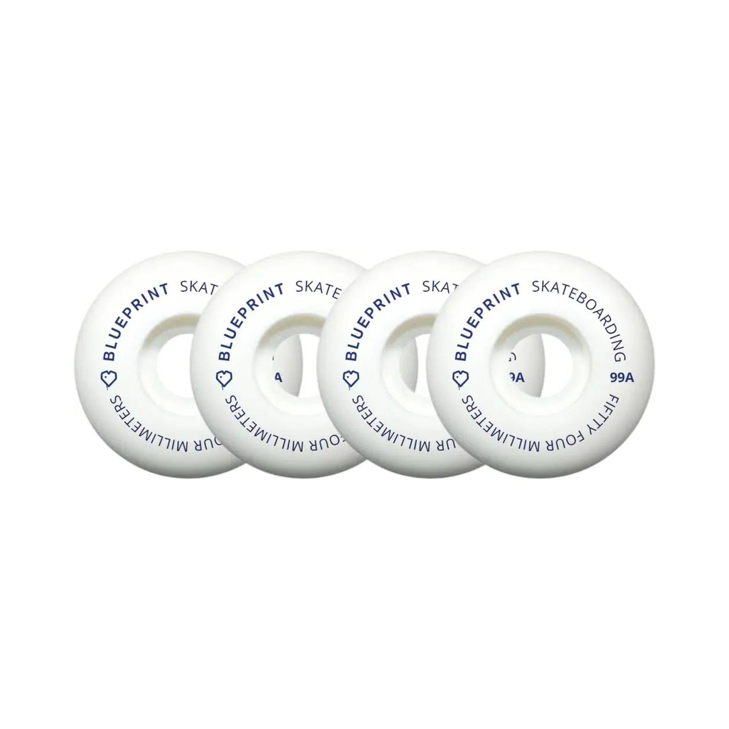 Blueprint Mini Heart 99A Skateboard Wheels 4 pcs.