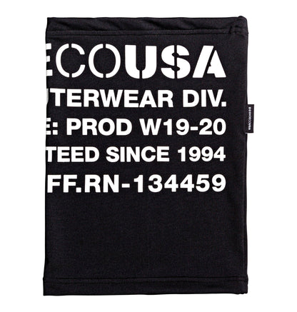 DC Halswärmer CANVAS NECKWARM Schwarz