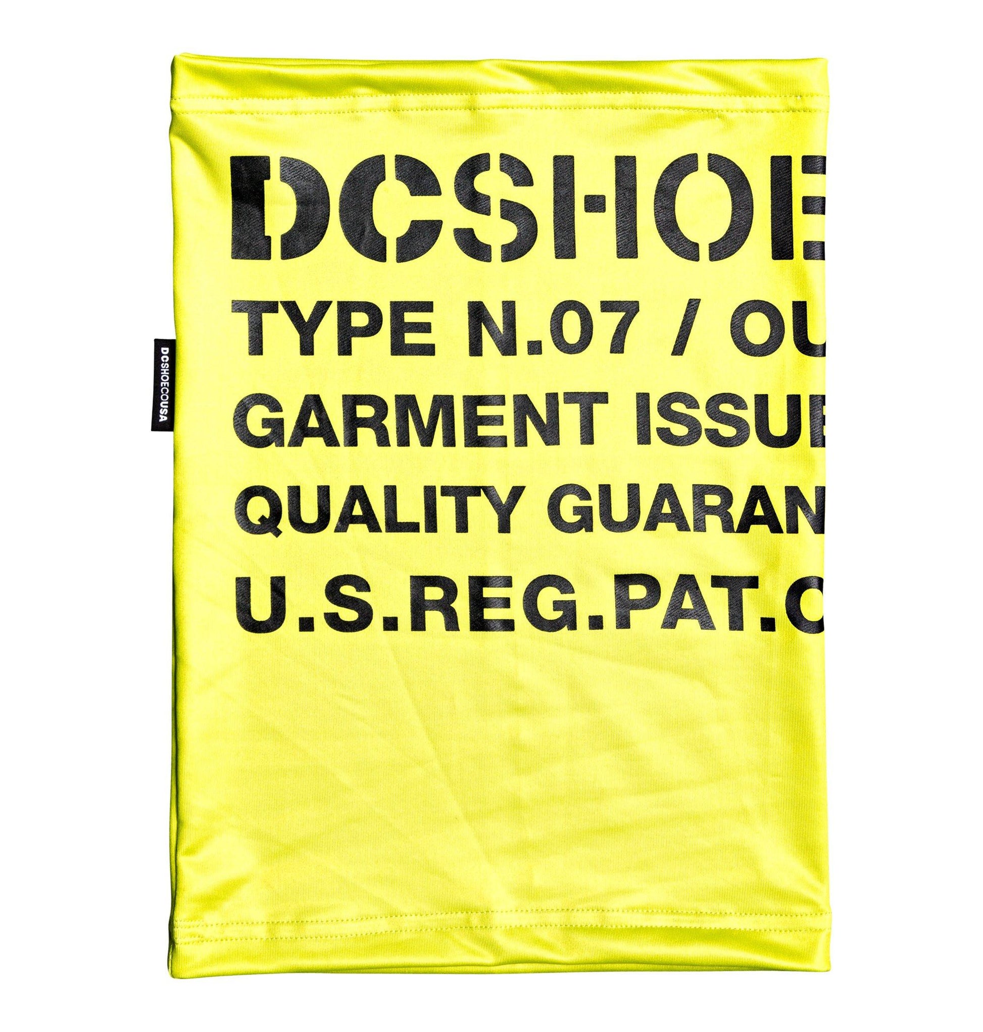 DC Halswärmer CANVAS NECKWARM Gelb