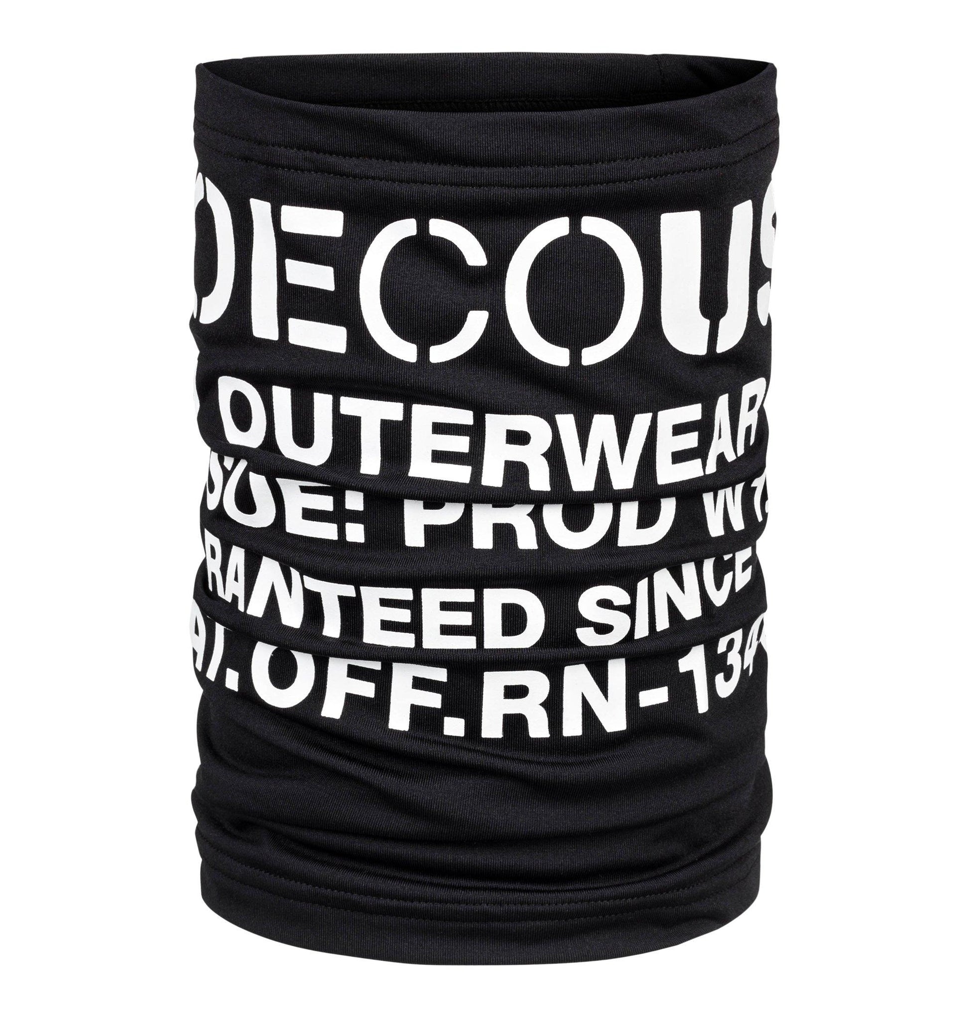 DC Halswärmer CANVAS NECKWARM Schwarz