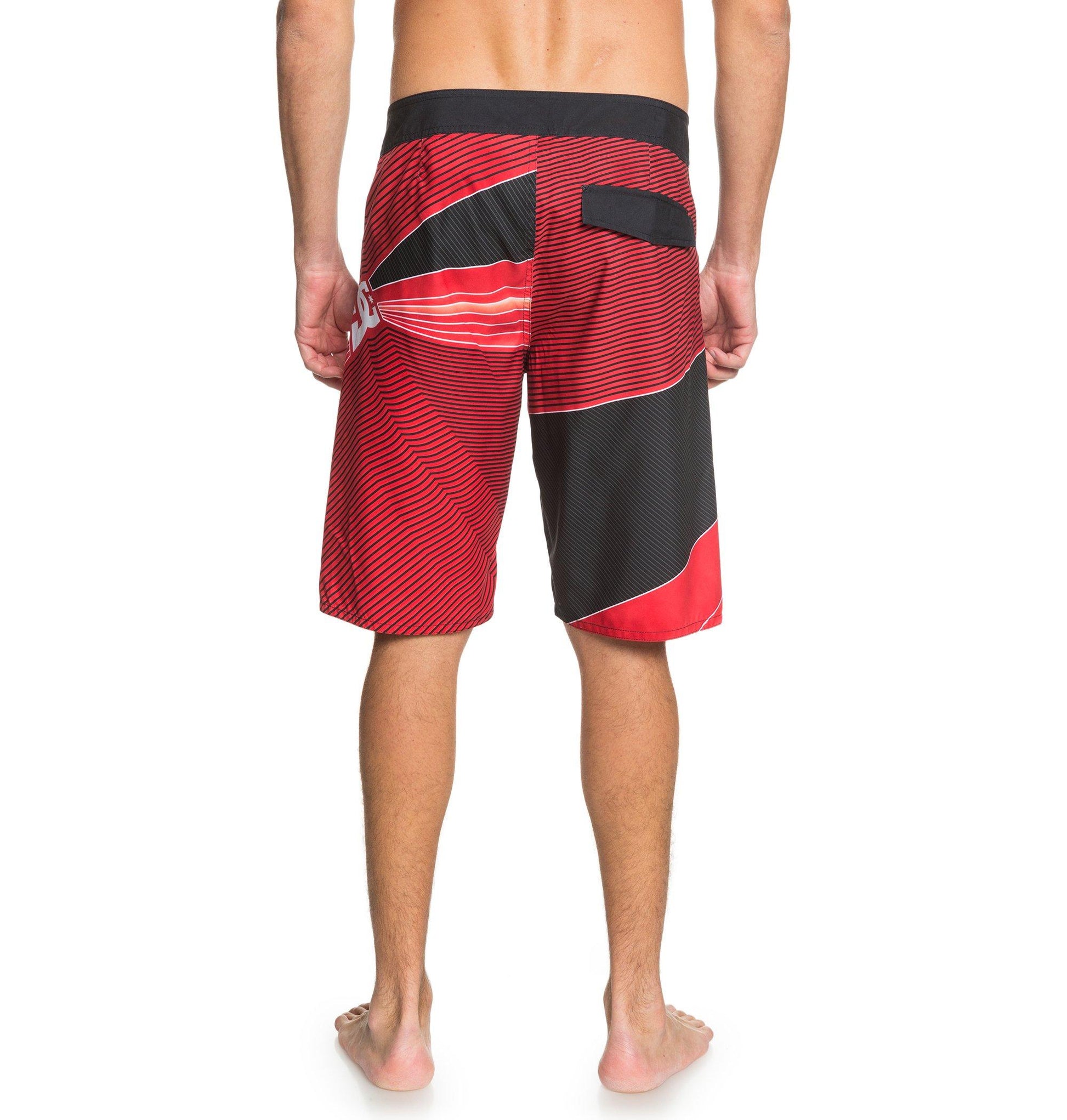 DC Boardshorts Edgeoff 21 Rot