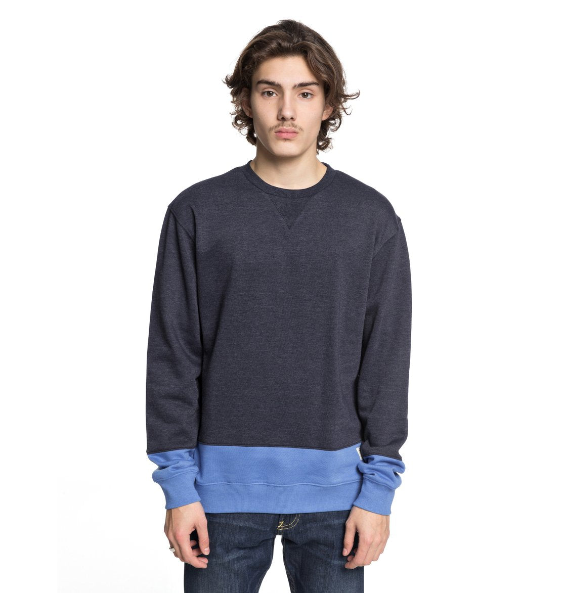 DC Shoes Pullover Rebel Lo Block Blau