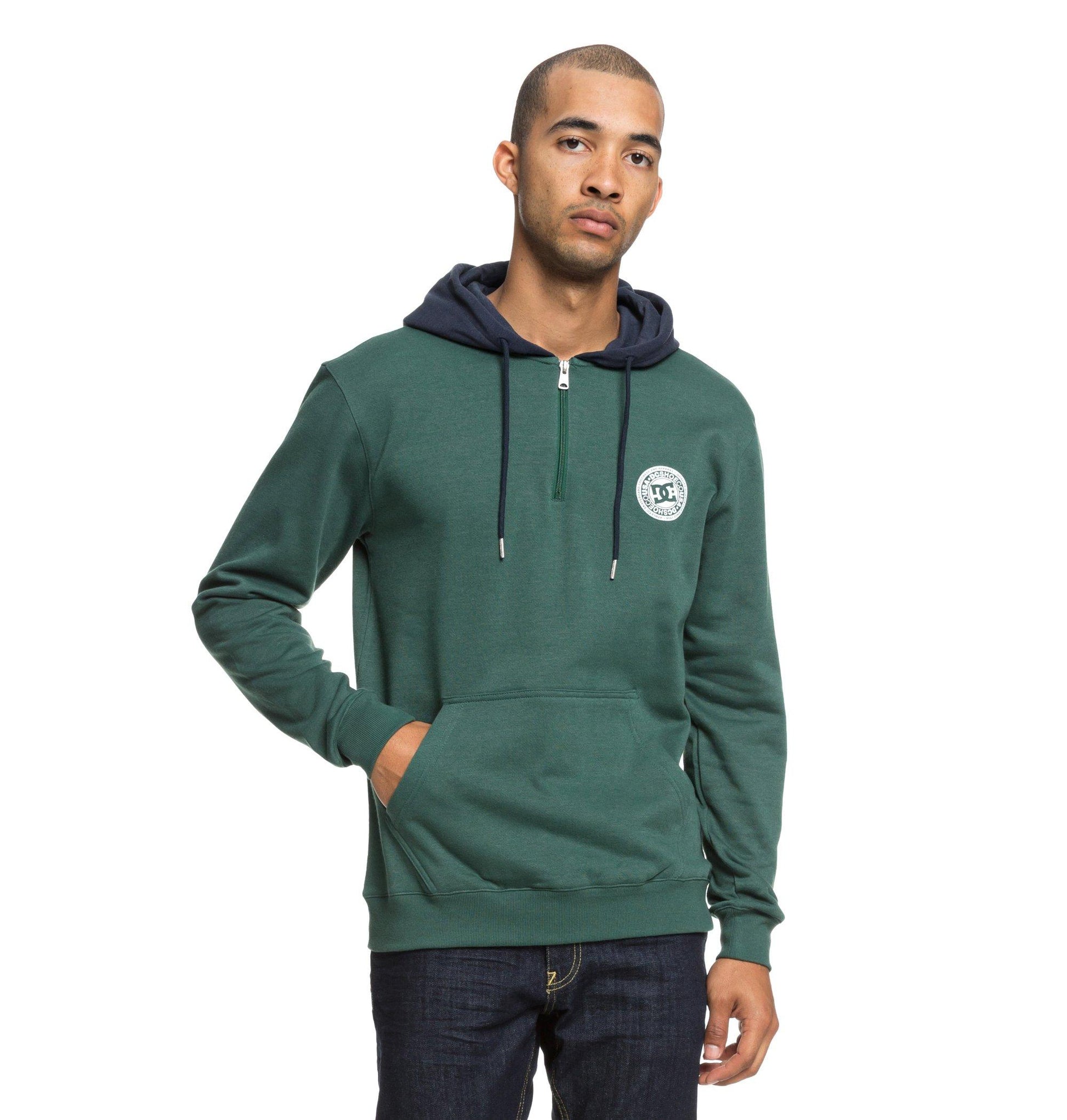 DC Hoodie Rebel Ph Half Z Grün