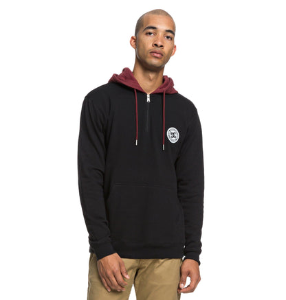 DC Hoodie Rebel Ph Half Z Schwarz