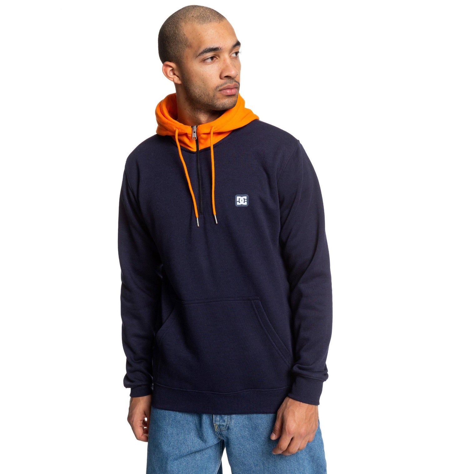 DC Hoodie REBEL PH HALF Z Blau