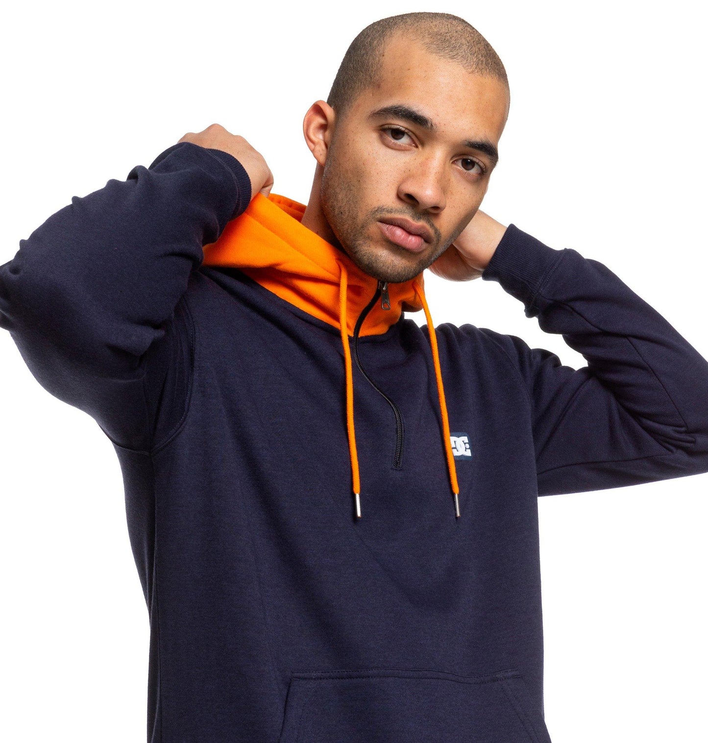 DC Hoodie REBEL PH HALF Z Blau