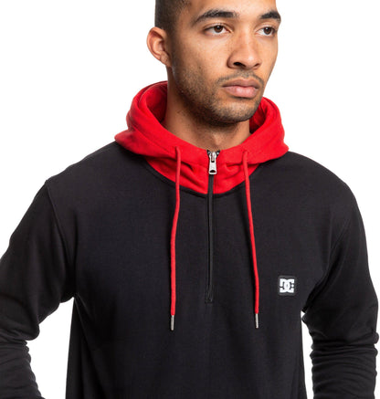 DC Hoodie REBEL PH HALF Z Schwarz