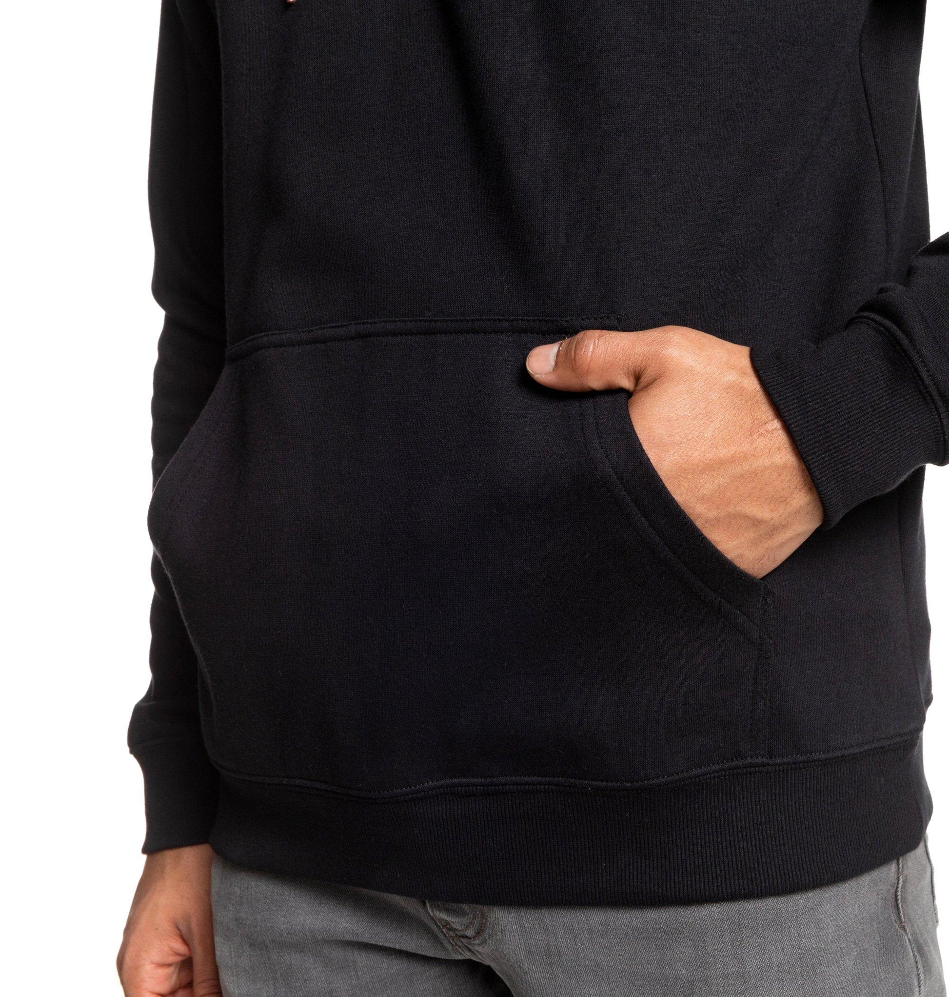 DC Hoodie REBEL PH HALF Z Schwarz