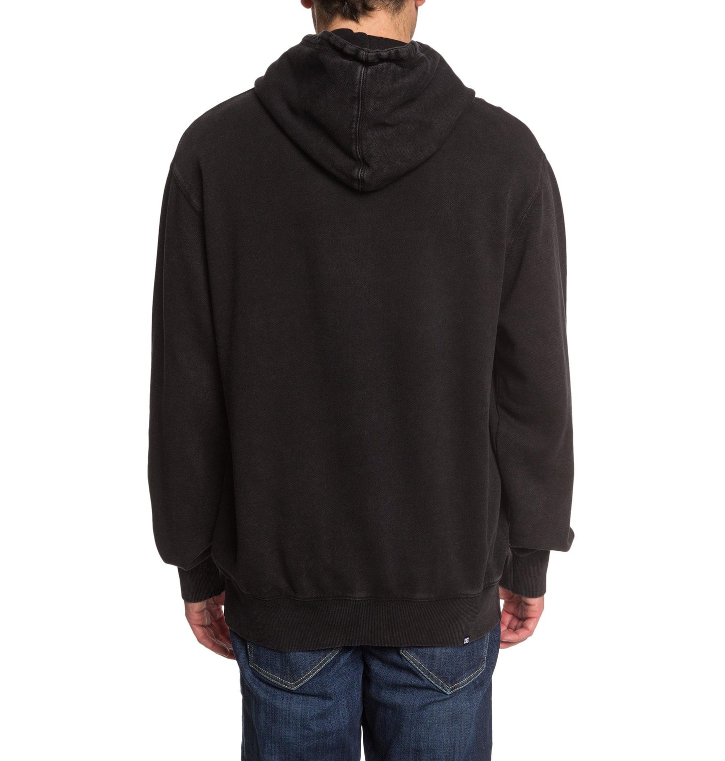 DC Hoodie Roseburg Dyed Schwarz