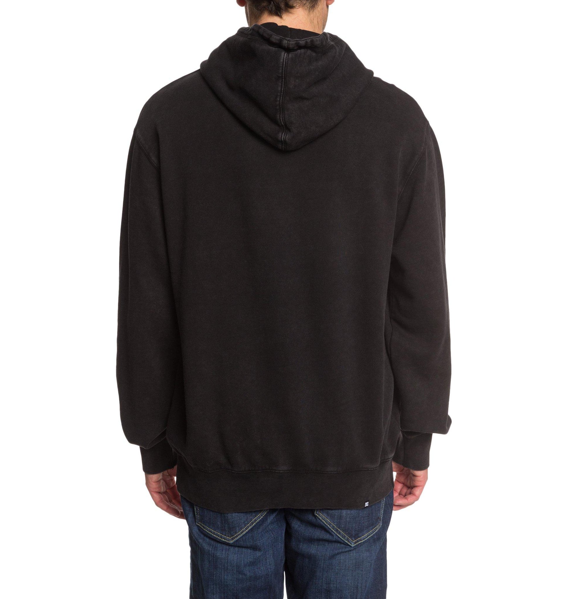 DC Hoodie Roseburg Dyed Schwarz