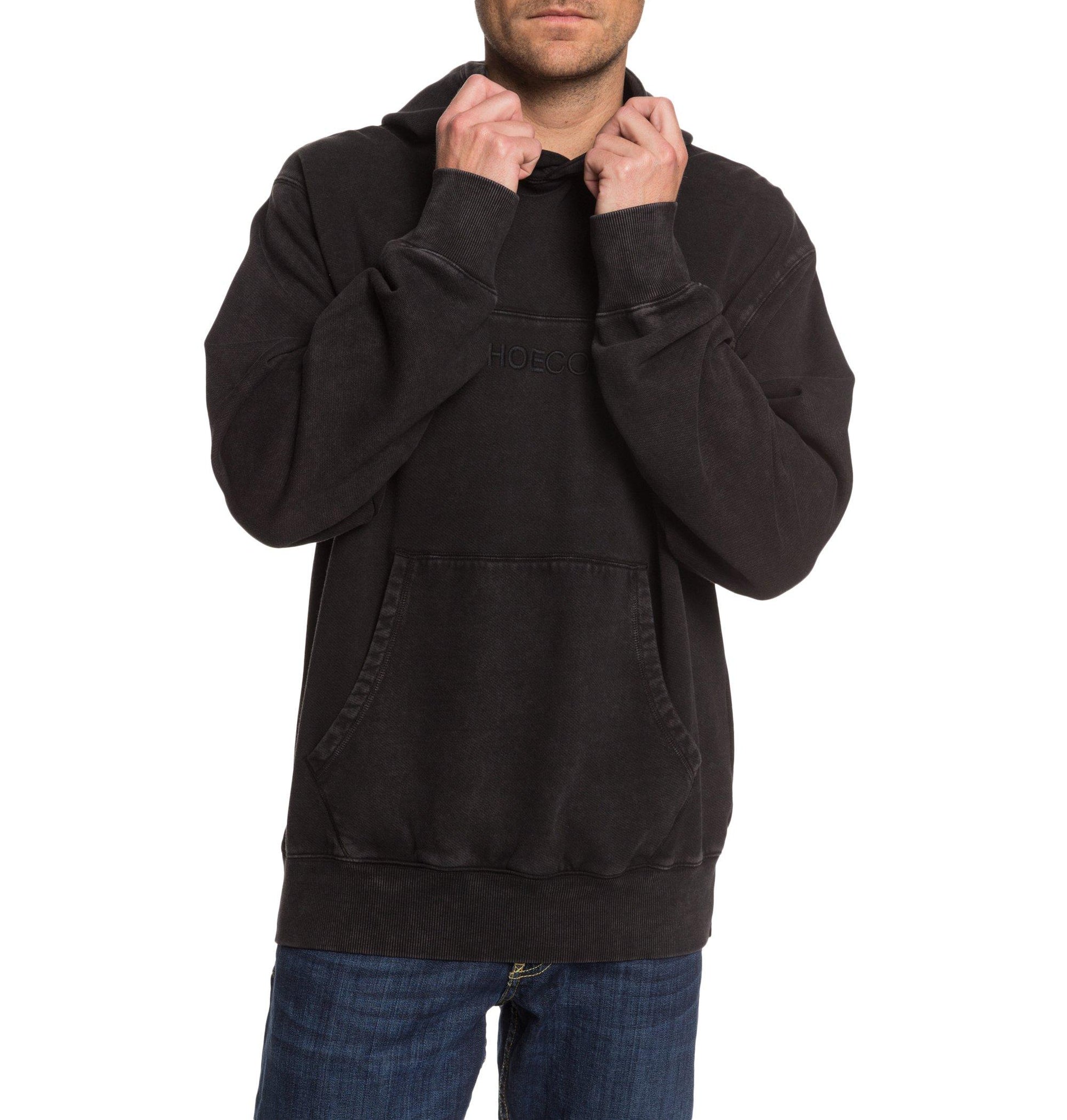 DC Hoodie Roseburg Dyed Schwarz