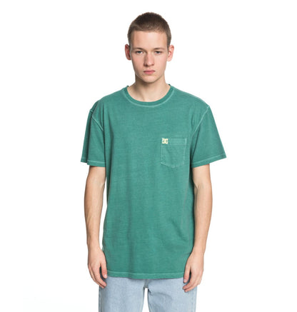 DC Shoes T-Shirt Dyed Pocket Cre Grün