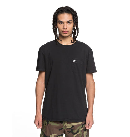 DC Shoes  T-Shirt Dyed Pocket Cre Schwarz