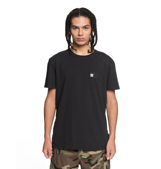 DC Shoes  T-Shirt Dyed Pocket Cre Schwarz