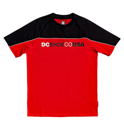 DC Shoes T-Shirt BROOKLEDGE SS Rot