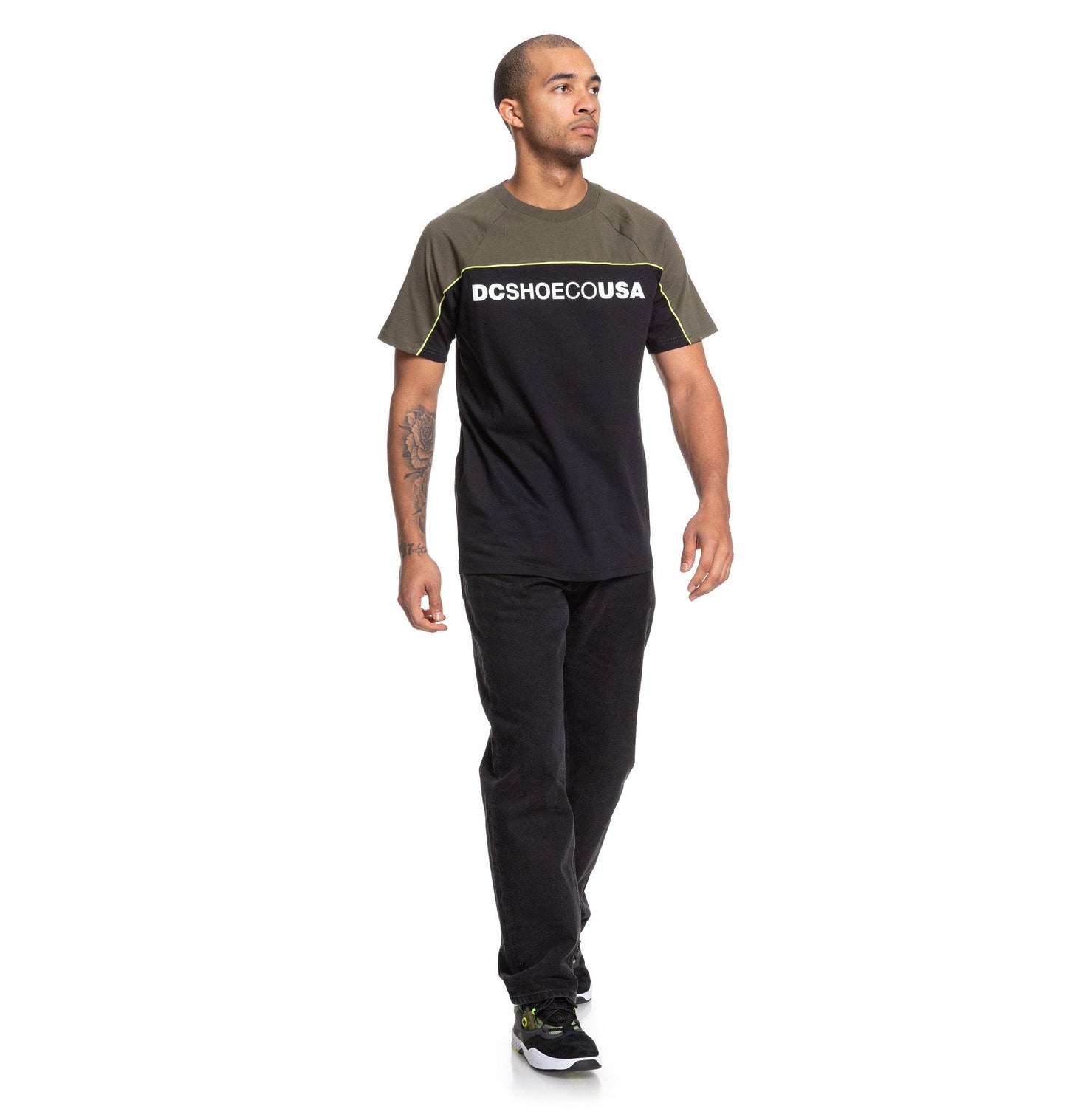 DC Shoes T-Shirt BROOKLEDGE SS Schwarz
