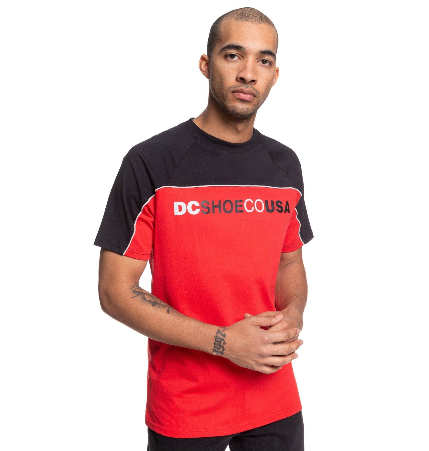 DC Shoes T-Shirt BROOKLEDGE SS Rot