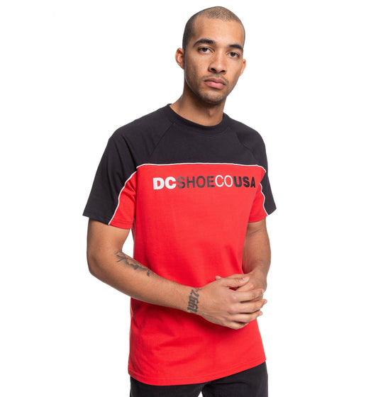 DC Shoes T-Shirt BROOKLEDGE SS Rot