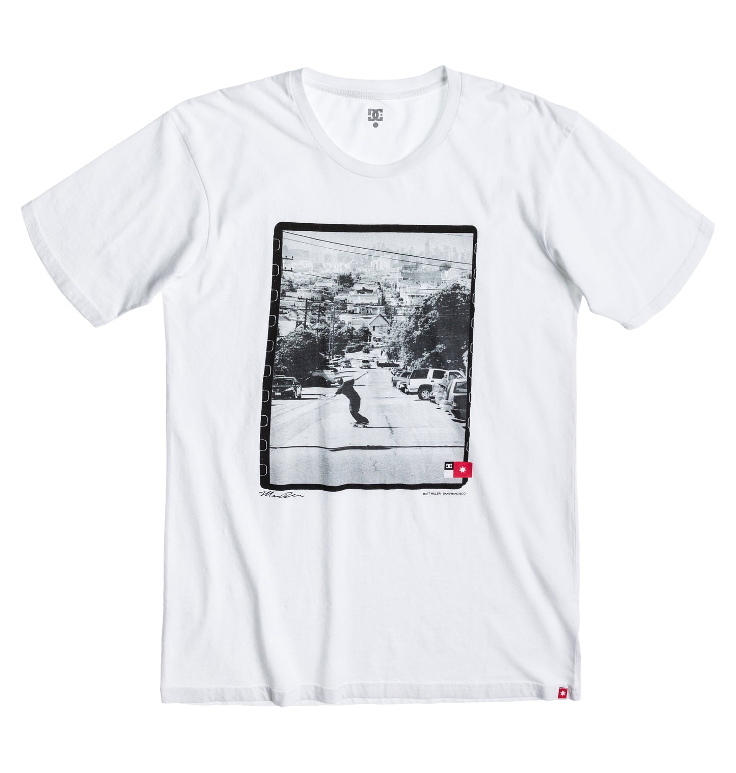 DC Shoes T-Shirt SF MILLER Weiß