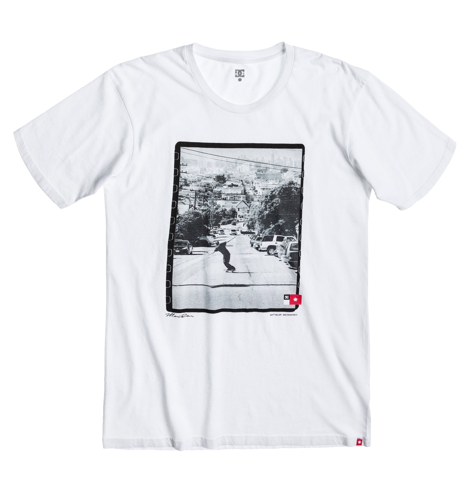 DC Shoes T-Shirt SF MILLER Weiß