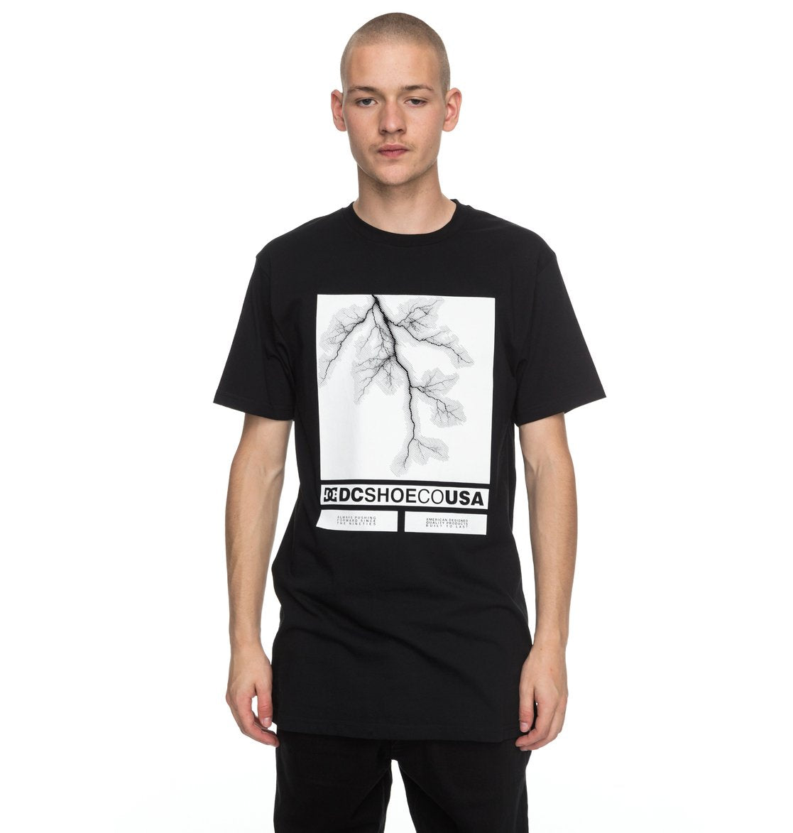 DC Shoes T-Shirt STOP ACTIVITIES Schwarz