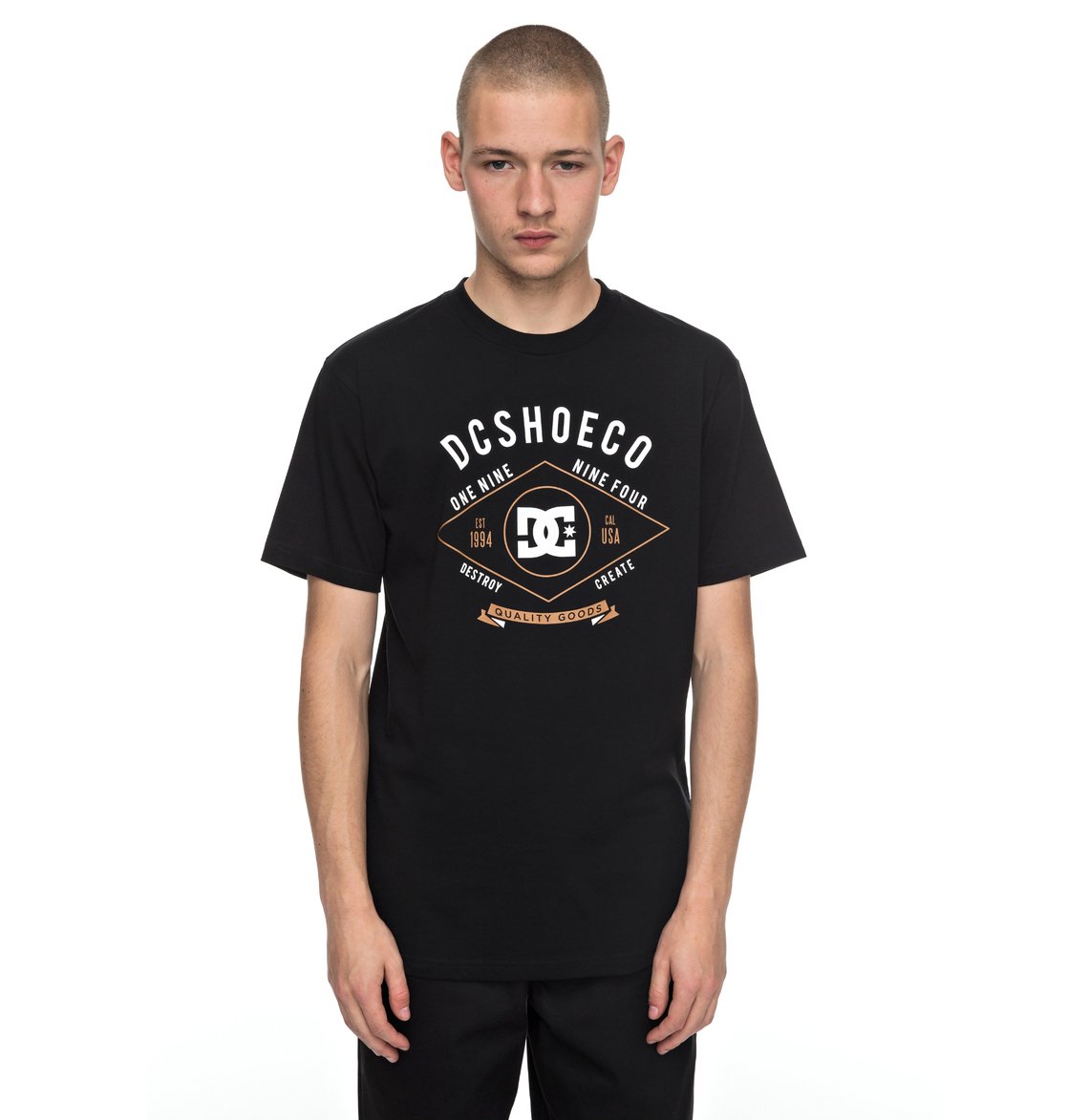 DC Shoes T-Shirt MELTON SS Schwarz