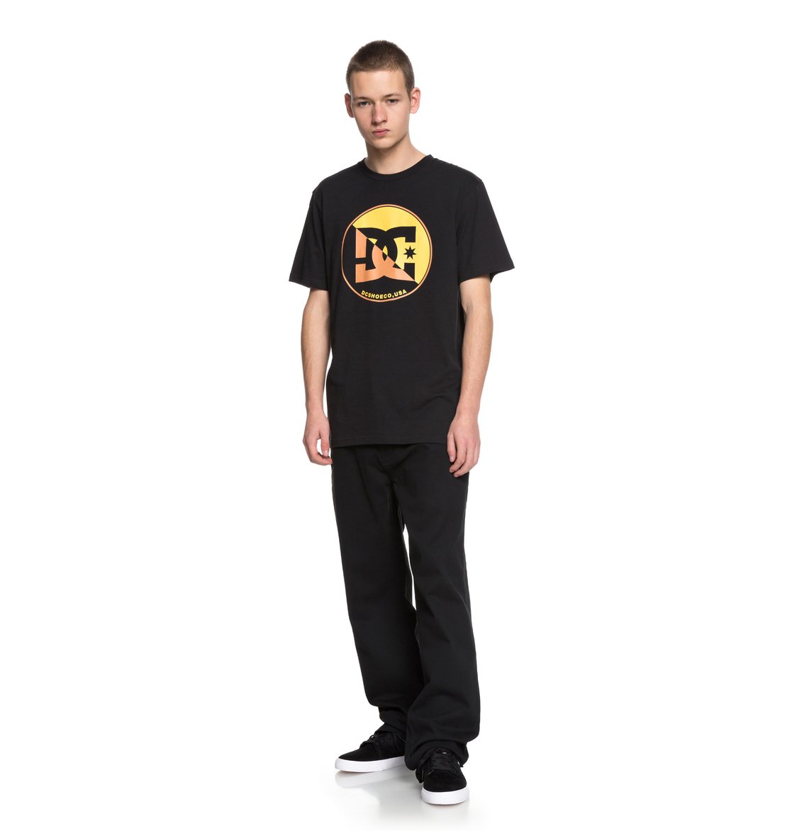 DC Shoes T-Shirt Up Shore Schwarz