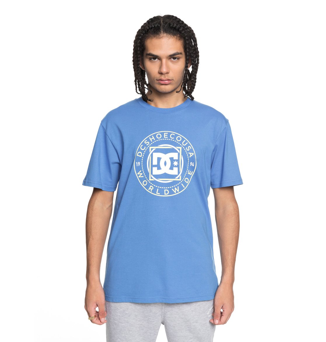 DC Shoes T-Shirt Endless Frontie Blau