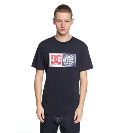 DC Shoes T-Shirt Global Salute Blau