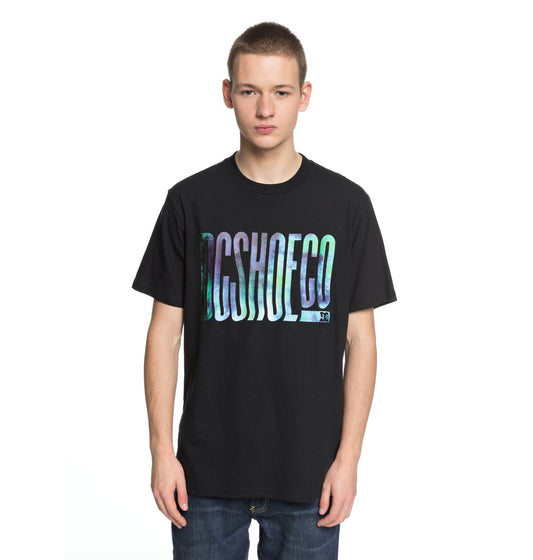 DC Shoes T-Shirt Trippy Typed Schwarz