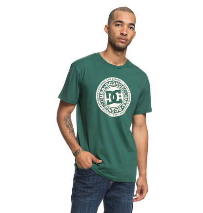 DC Shoes T-Shirt Circle Star Grün