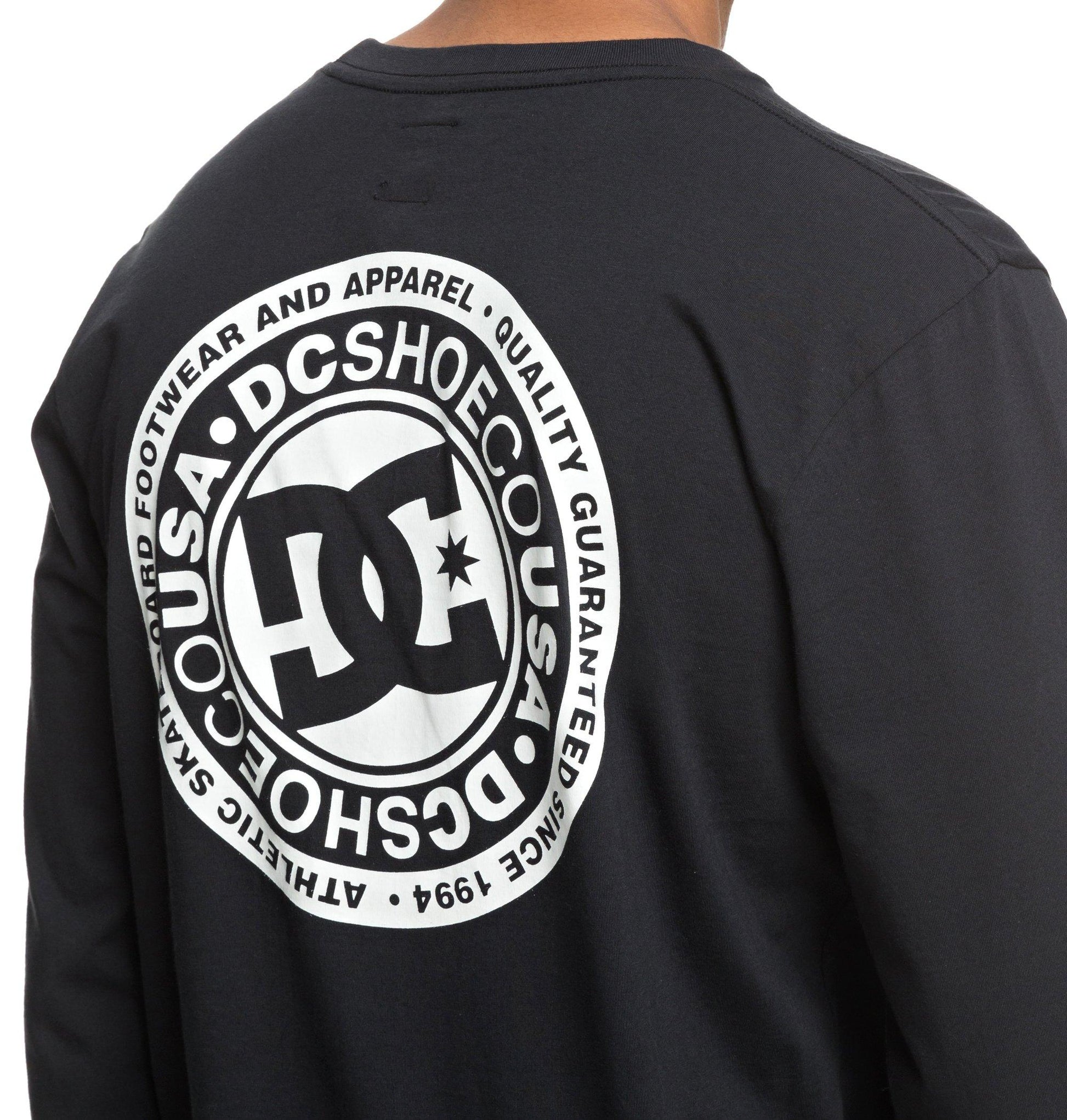 DC Longsleeve Circle Star Ls Schwarz