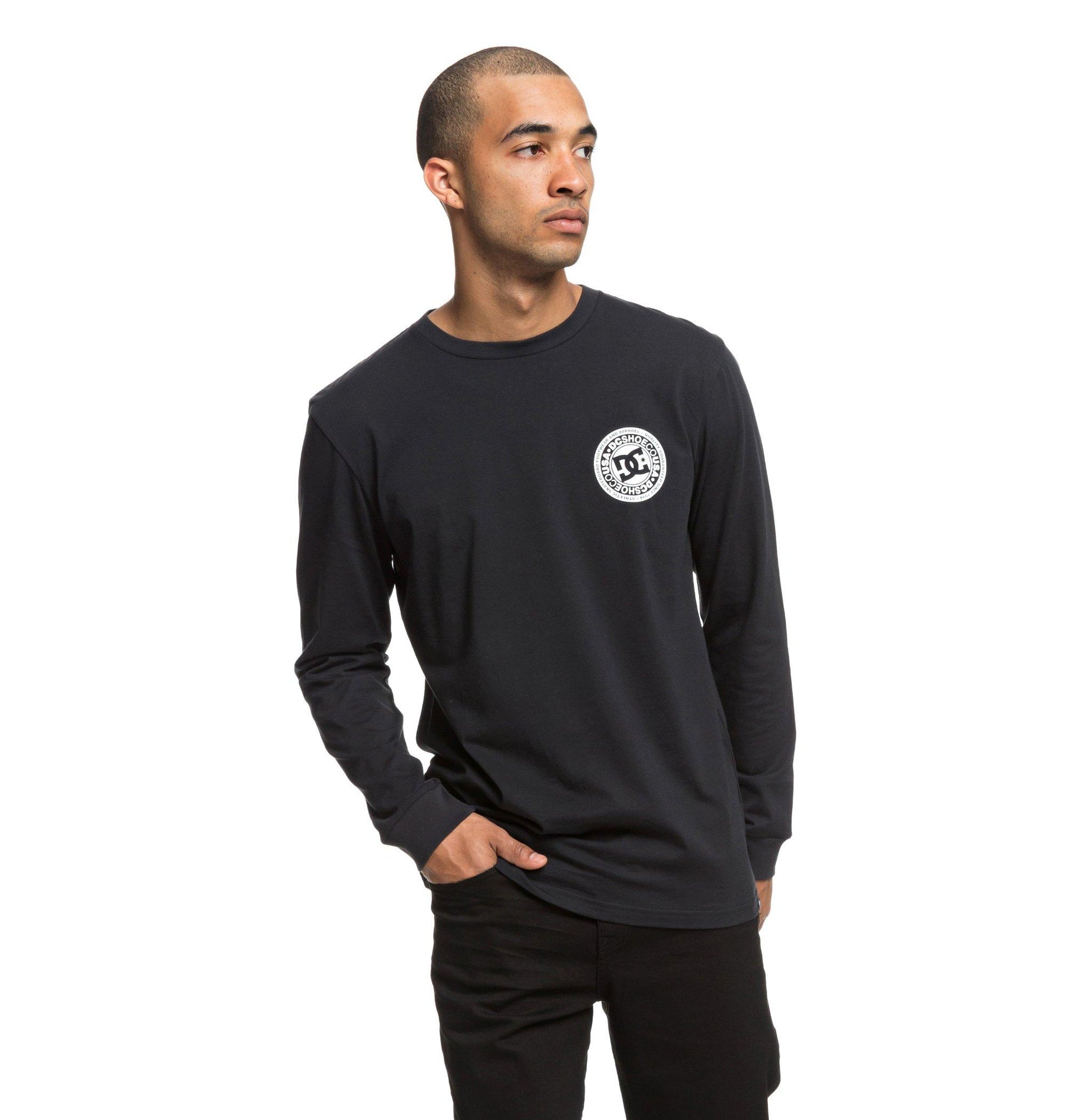 DC Longsleeve Circle Star Ls Schwarz