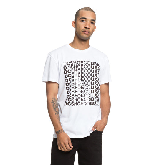 DC Shoes T-Shirt Work Hard Weiß