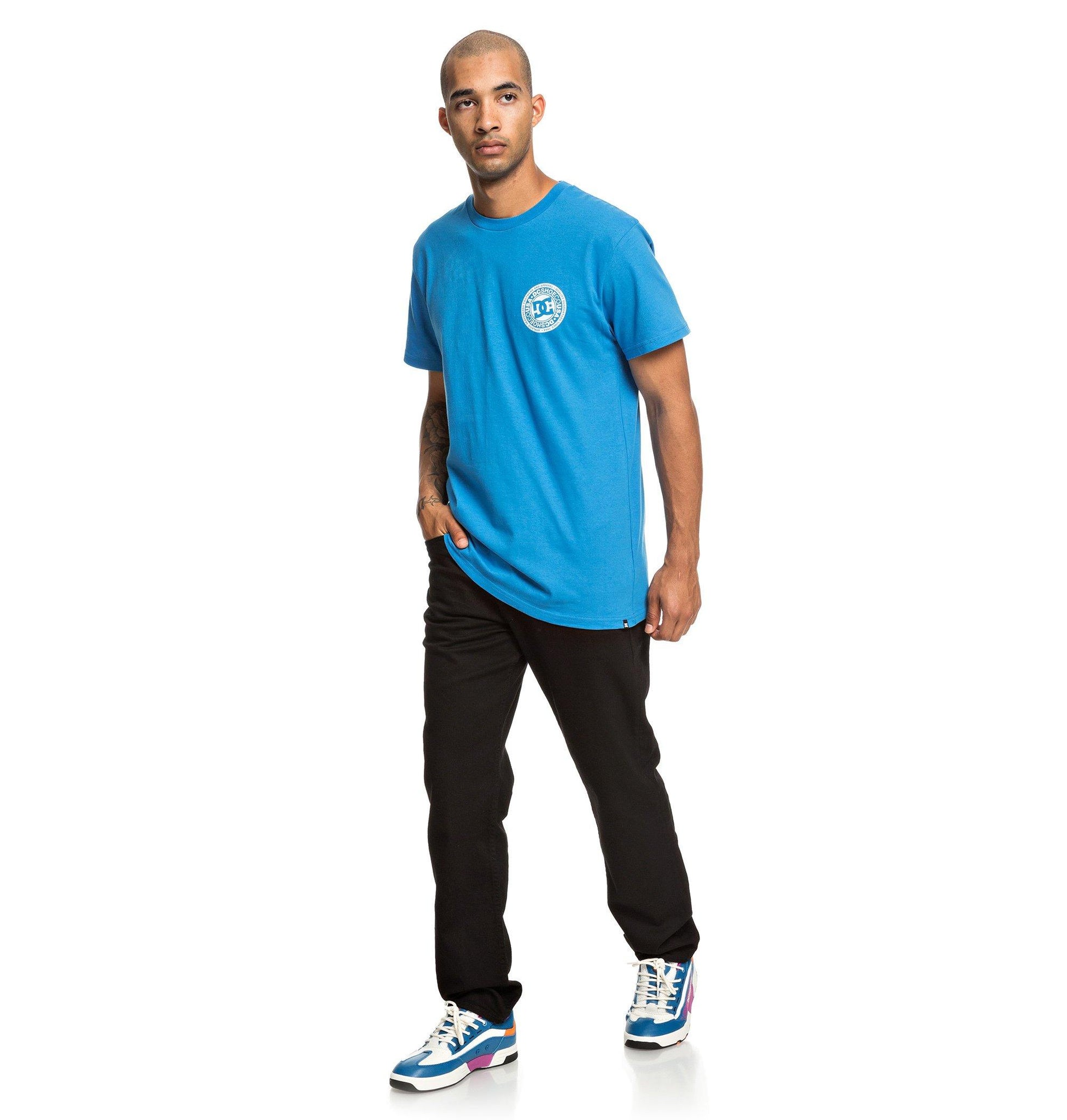 Dc T-Shirt Circlestrfbss2 M Blau
